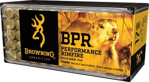 Browning BPR Performance 17 HMR 17 gr 2550 fps Polymer Tip Ammo