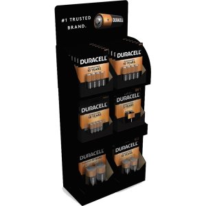 Duracell 5003800 Coppertop Batteries Counter Display 36-Pack