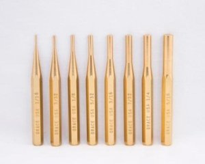 Grace USA Tools Gun Care Brass Pin Punch Set Md: GRPS8