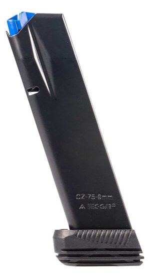 Mec-Gar MGCZ7519M 9mm 20-Round Magazine for CZ 75B/85B/SP-01/Shadow