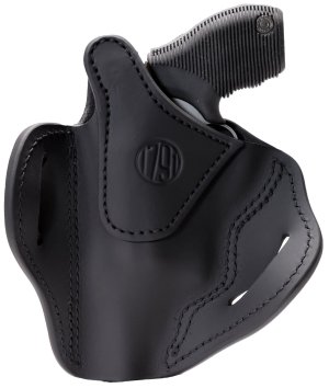 1791 Gunleather RVHX-3-SBL-R Revolver Holster Stealth Black RH