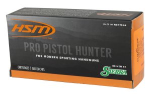 HSM Pro Pistol Hunter Ammunition 44 mag Sierra JH