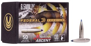 Federal PB264TA1 Premium Terminal Ascent Component 6.5mm 130gr 50 Per...
