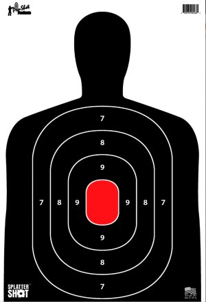 Pro-Shot SILH-8PK SplatterShot Hanging Heavy Paper