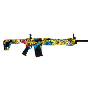 SDS Imports TAR 12 12GA 18.5In 5rd Graffiti Urban Camo.