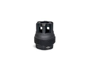 Yankee Hill YHM-3109-1MB-28A 30Cal Mini Muzzle Brake 9mm 1/2x28 Black