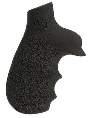 Hogue 73000 OVERMOLDED Rubber Monogrip Black Finger Grooves Tracker/Judge