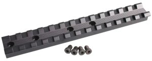 Traditions A1785 Break Action Picatinny 1-Pc Base Matte Black