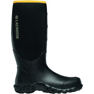 LaCrosse Footwear Alpha Lite Boot Black 5mm Neoprene Size 13