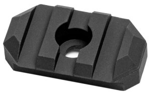 Grovtec SW226 M-LOK Rail Section 1.3In 3-Slot Aluminum Black