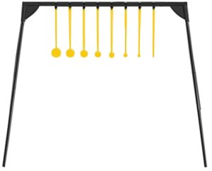 Caldwell 4002310 Rimfire KYL AR500 Steel 8 Target Set Black/Yellow