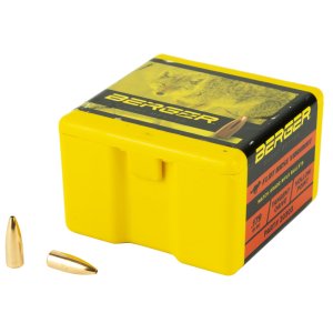 Berger 20303 20 Cal 35GR Flat Base Bullets, 100/Box