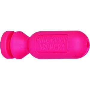 Pine Ridge Nitro Speed Bomb Pink 2 pk. - Adjustable String Nocks, No Crimping or Shrink Tubing - Model 2726-PK