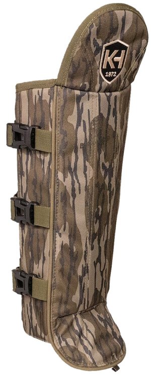 K&H Moultrie KHT0216 Snake Gaiters Mossy Oak Bottomland Shield