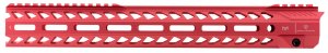 Strike Industries StrikeRail AR-15 15.5in Red M-LOK Handguard