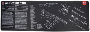 TekMat M14/M1A Gun Cleaning Mat - Heavy Duty, Reliable, and Durable