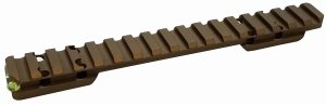 Talley PLMHC735AC Browning X-Bolt 20 MOA Picatinny Rail Smoked Bronze