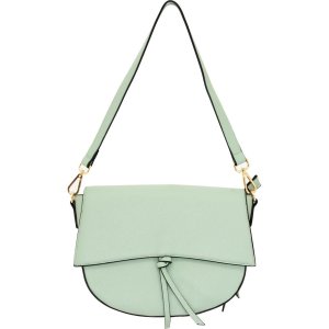 Cameleon 49628 Zoey Concealed Carry Purse Mint Leather Crossbody Bag