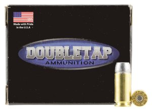 DoubleTap 40200HC Hunter 40S&W 200gr Hard Cast Solid Ammo 20 Rounds