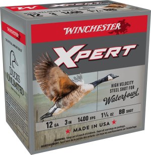 Winchester Super X Xpert 12 Gauge 3 In 1-1/4 oz BB Shot 25 Bx
