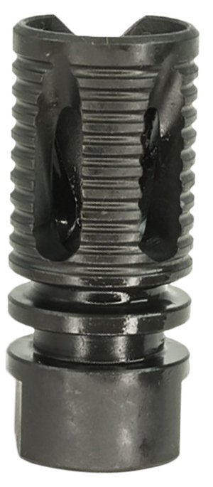 Lead & Steel LS-SAW-FH-1-2X28 Flash Suppressor 1/2"-28 Black 4140 Steel