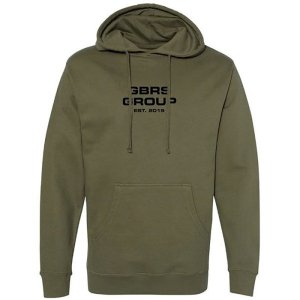 GBRS Group PO-GRNBLK-INS25-L Instructor Hoodie Large Army Green