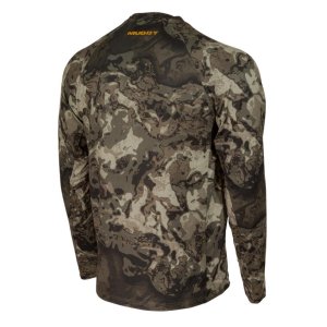 Muddy Base Layer Crew Long Sleeve Shirt Veil Canyon Grey S
