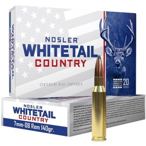 Nosler 40115 7mm-08 Rem 140gr SB SP Bullets 20/Box