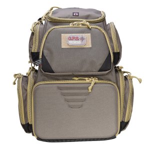 GPS 1611SC Sporting Clays Backpack Olive w/Rain Cover, Visual ID