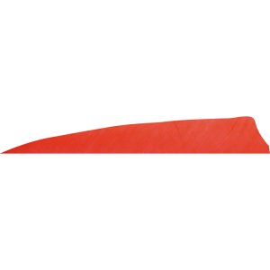 Gateway 400LSSRR-50 Shield Cut Feathers Red 4 In LW 50 Pack 2.76 Gr