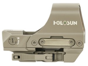 Holosun HS510C Elite Green Dot Sight 2 MOA 65 MOA Circle FDE 0.91" X 1.26"