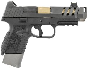 FN 509 CC Edge 9mm Pistol 4.2" Compensator Black/Gold