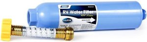 CAMCO 40043 TastePURE RV Water Filter with Flexible Hose Protector
