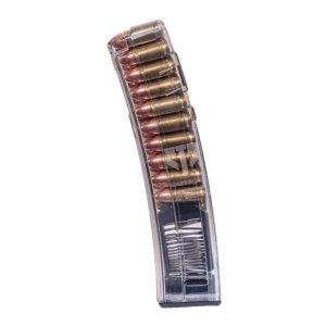 Elite Tactical Systems Pistol Magazine 9mm Luger 20 Rounds Carbon Smoke