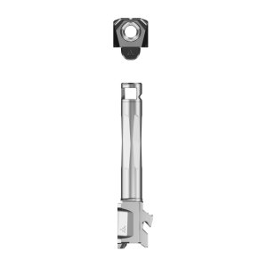 Radian Weapons R0946 Afterburner + Ramjet Grey Fits Ruger RXM Barrel & Compensator Combo Match Grade Barrel BLACK/GREY