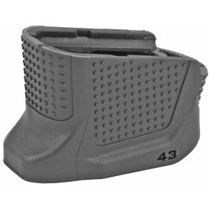 Strike Industries Enhanced Magazine Plate Glock 43 Black +2 Capacity