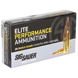 Sig SAUER Elite Performance Match Grade .300 Blackout 125Gr 20/Box OTM Ammo