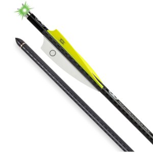 TenPoint HEA7593 EVO-X 16" Lighted Carbon Arrows 3-Pack Alpha-Blaze Green