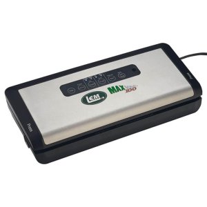 LEM MaxVac 100 Vacuum Sealer, 12" Seal Bar, Compact 14.5"x6" Design