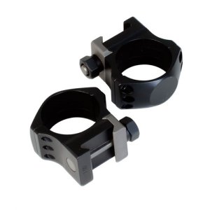 NightForce X-Treme Duty Ultralite 7075-T6 Hard-Anodized Aluminum 34mm Medium 6 Screw Scope Ring Set