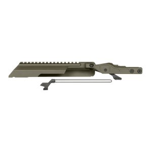 Midwest Industries AK Alpha Railed Top Cover Olive Drab Anodized
