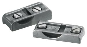 Ruger 90004 Black Steel Scope Base Set for No. 1 Varminter/No. 3 Rifles