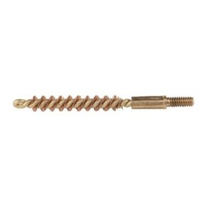 Pro-Shot Benchrest Brass Core/Bronze Bristle Pistol Bore Brush (5/40 Thread) .25 cal