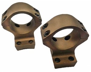 Talley HC730735 Scope Mount/Ring Combo 30mm Burnt Bronze Low X-Bolt