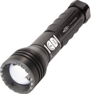Police Security Flashlights Twin Power 97741 Black 220/450 Lumens LED
