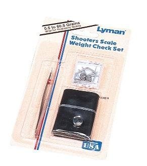 Lyman Shooter's Scale Weight Check Set 10-Piece 60.5 Grains Storage