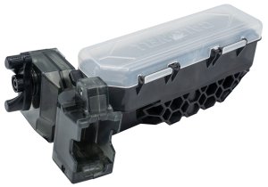 Caldwell 1099117: Rapid 22LR Rotary Magazine Loader, 100-Round Capacity, Durable Black Polycarbonate