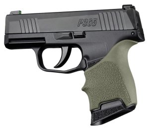 Hogue 18701 HandAll Beavertail Grip Sleeve OD Green
