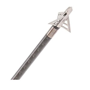 Muzzy Trocar TI 492 Crossbow Broadheads 100gr 3pk Titanium Ferrule