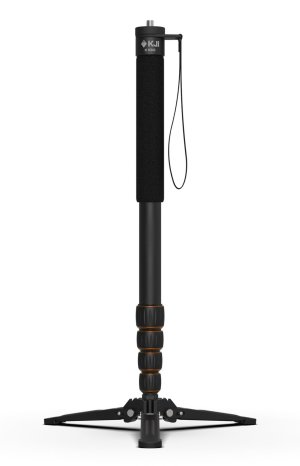 KOPFJ KJ87001 K100 Monopod Adjustable Shooting Support Black